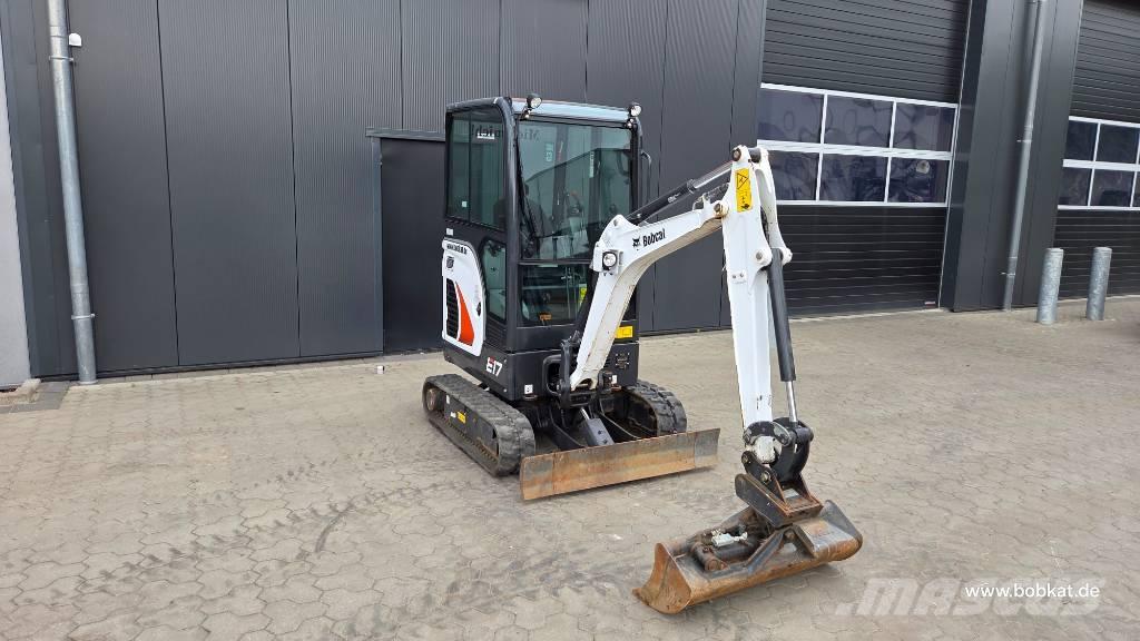 Bobcat E 17 Mini ekskavatoriai < 7 t