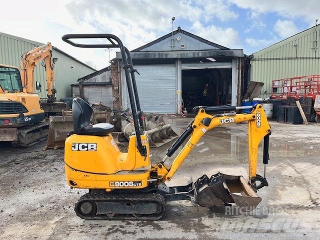 JCB 8008 CTS Mini ekskavatoriai < 7 t