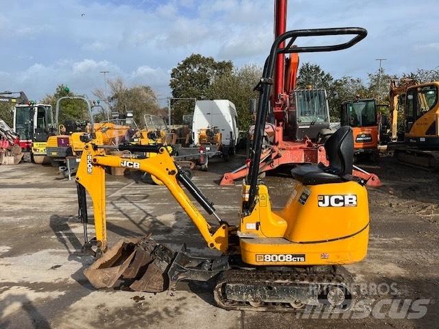 JCB 8008 CTS Mini ekskavatoriai < 7 t