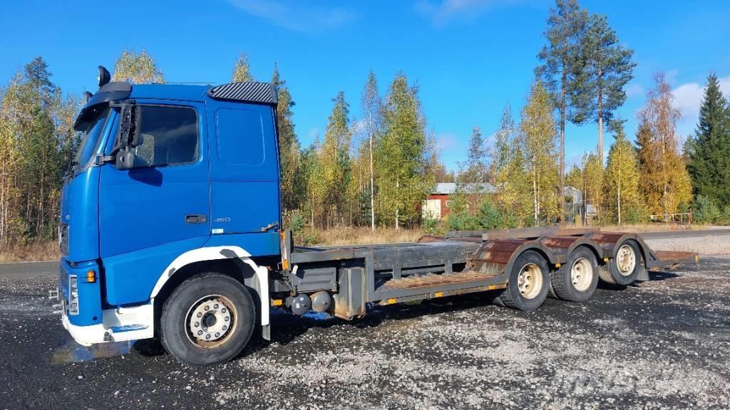 Volvo FH12 460 8x4*4 Miško mašinų transportavimo sunkvežimiai