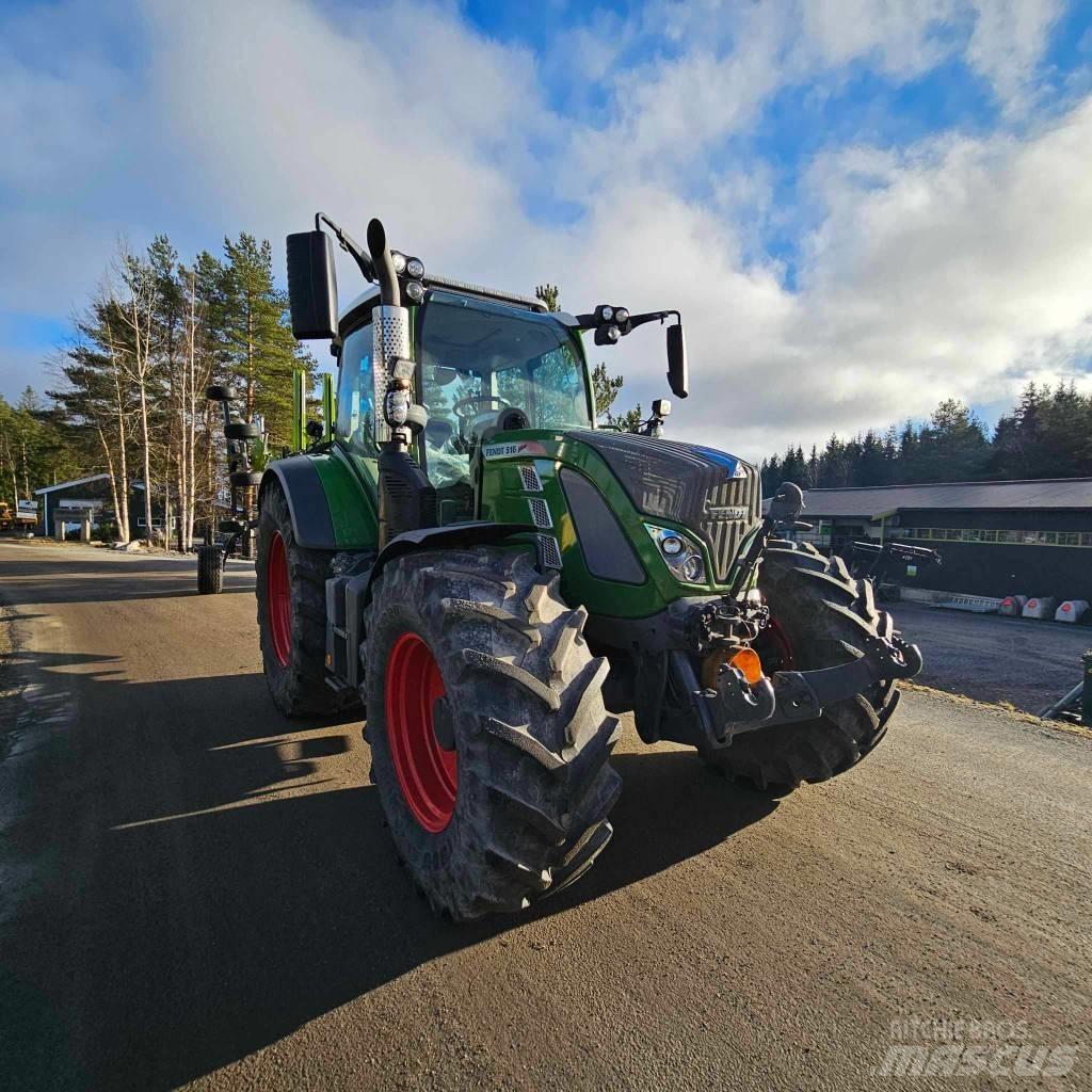 Fendt 516 Profi Plus Traktoriai