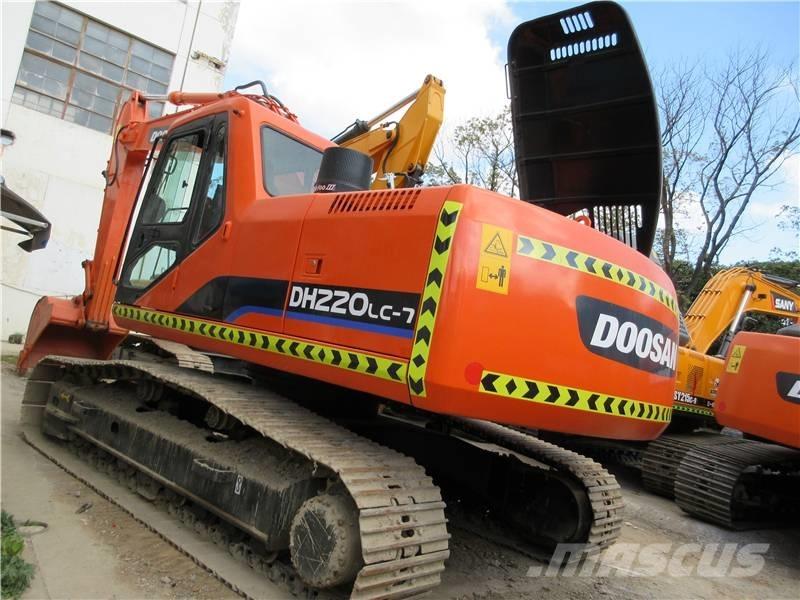 Doosan DX 220 LC-9 Vikšriniai ekskavatoriai
