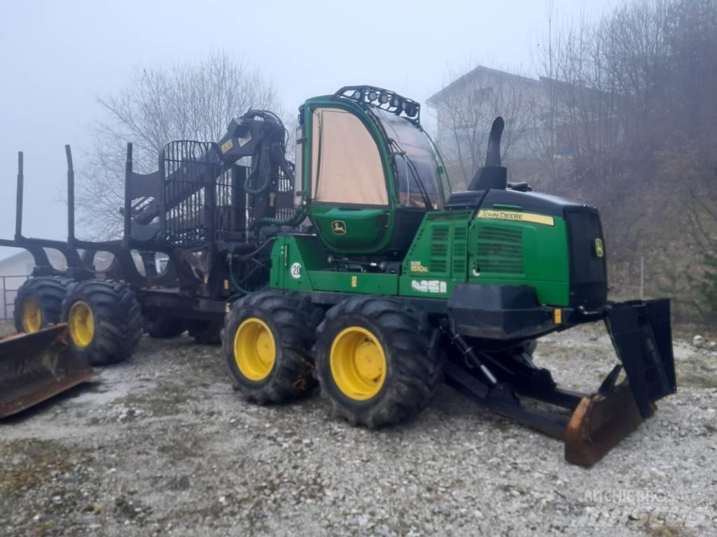 John Deere 1510G Naudoti miškovežiai (Forvarderiai)