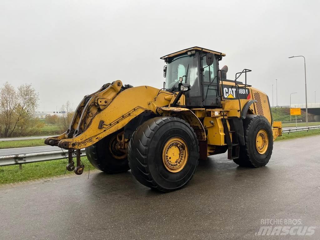 CAT 980M Naudoti ratiniai krautuvai