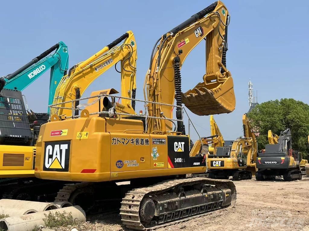 CAT 349 D Vikšriniai ekskavatoriai