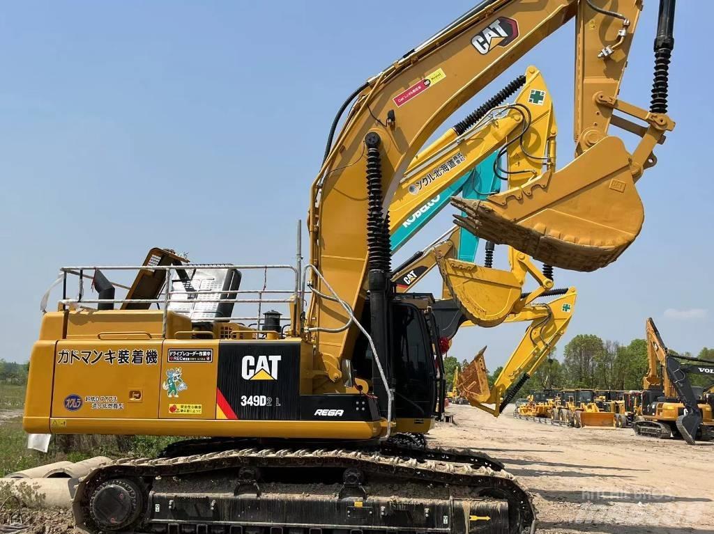CAT 349 D Vikšriniai ekskavatoriai
