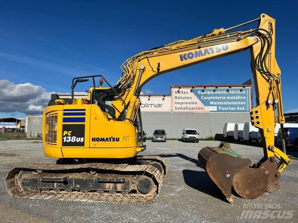 Komatsu PC 138 US Vikšriniai ekskavatoriai
