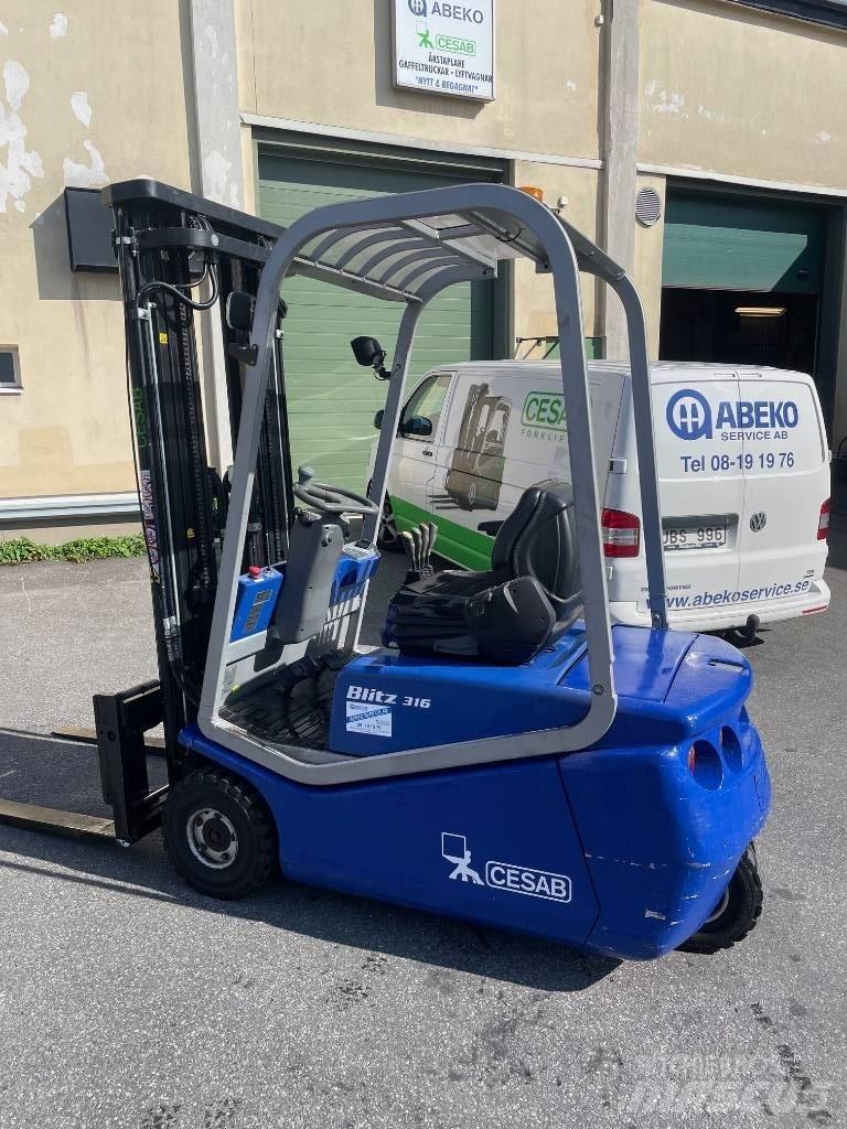 Cesab Blitz 316 Elektriniai šakiniai krautuvai