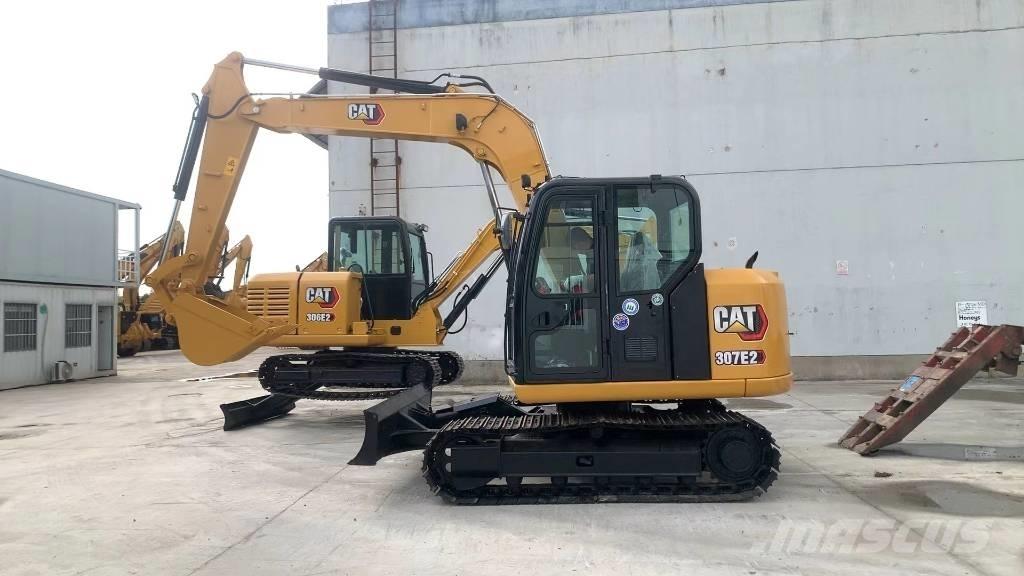 CAT 307 E2 Vikšriniai ekskavatoriai
