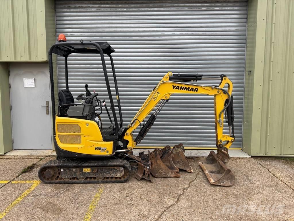 Yanmar Vio 17 Mini ekskavatoriai < 7 t
