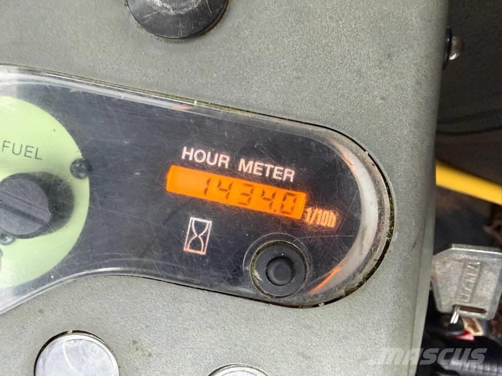 Yanmar Vio 17 Mini ekskavatoriai < 7 t