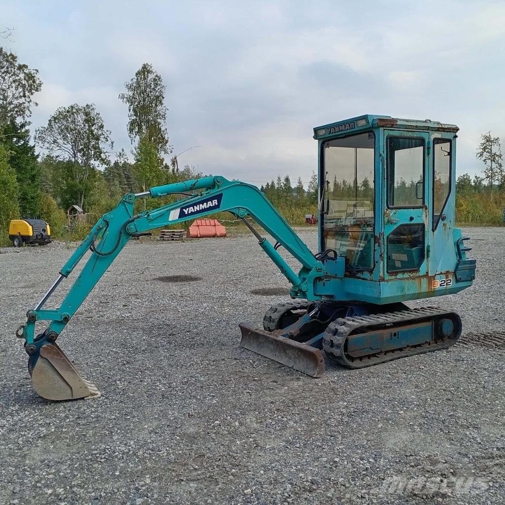 Yanmar B 22 Mini ekskavatoriai < 7 t