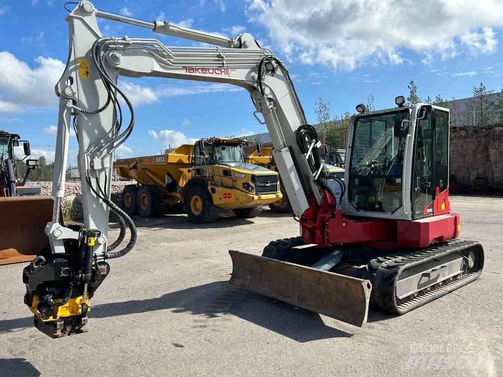 Takeuchi TB280FR Vidutinės galios ekskavatoriai 7-12 t