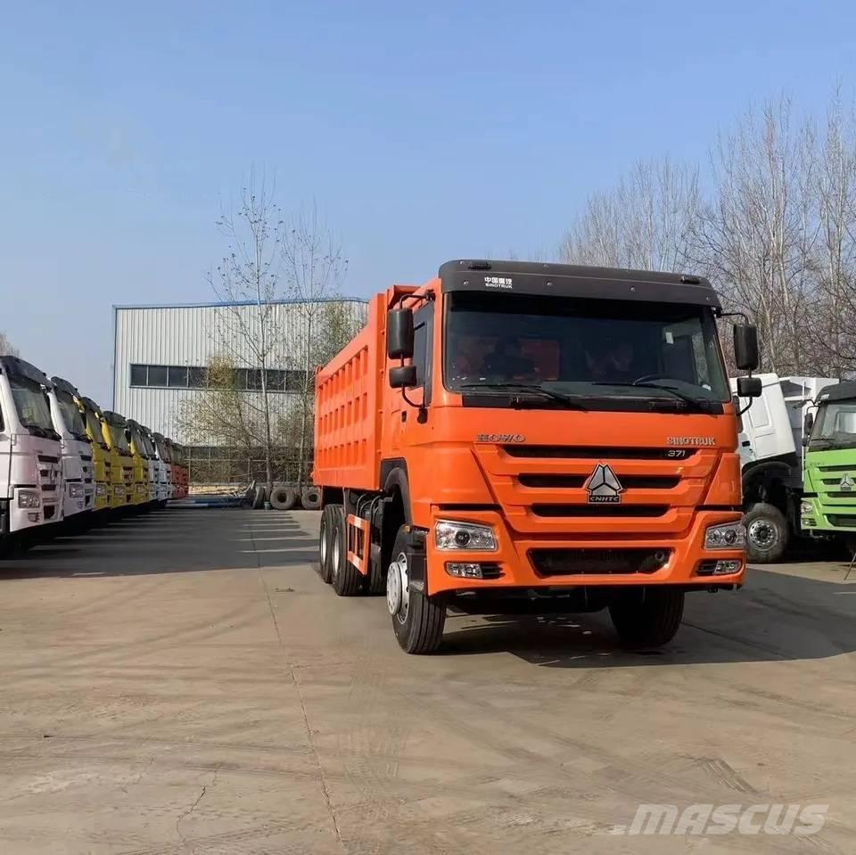 Howo 375 6x4 Savivarčių priekabų vilkikai