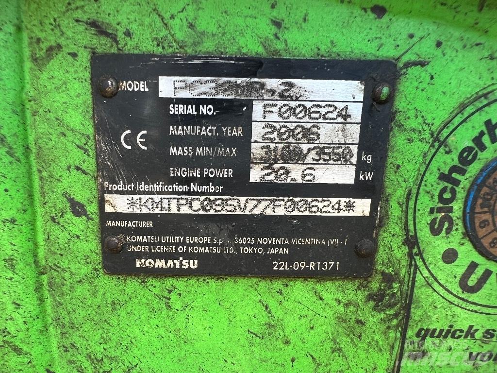 Komatsu PC 30 MR-2 Mini ekskavatoriai < 7 t