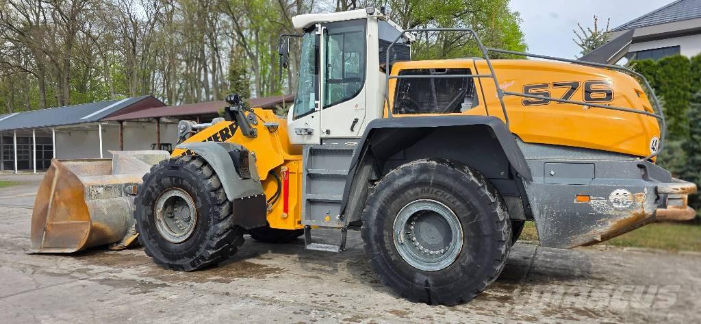 Liebherr L 576 Naudoti ratiniai krautuvai