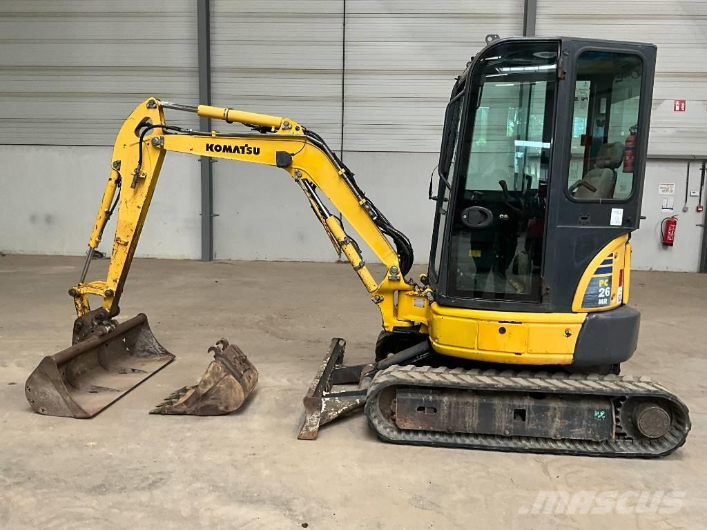 Komatsu PC 26 MR-3 Mini ekskavatoriai < 7 t