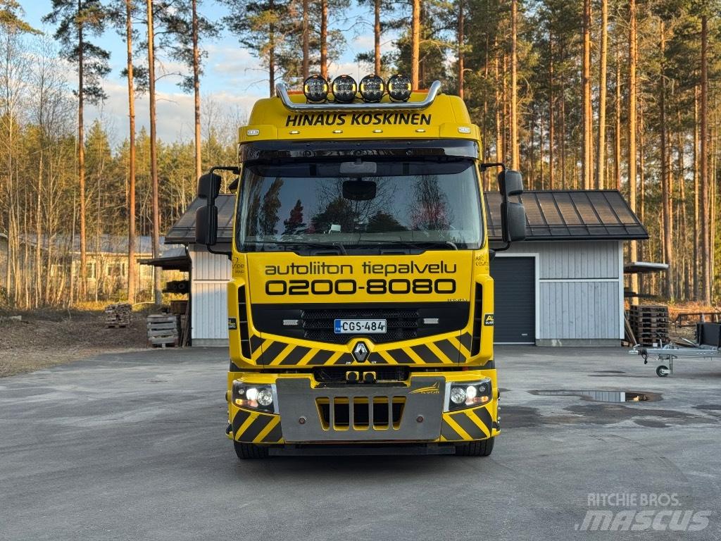 Renault Premium 450 Pagalbos kelyje automobiliai