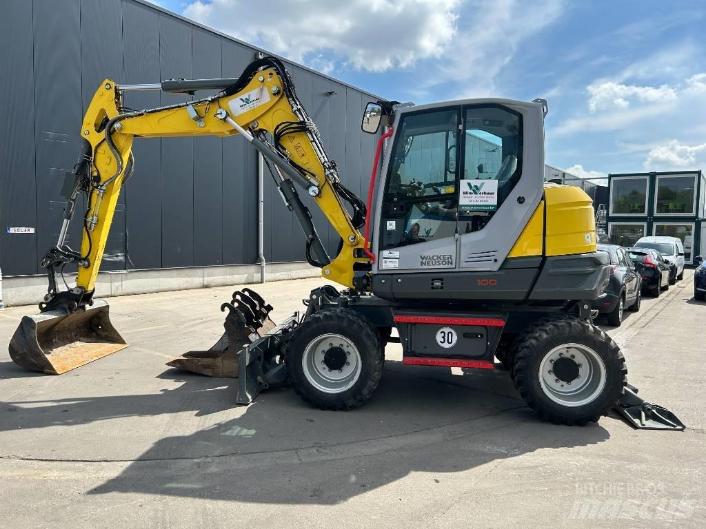 Wacker Neuson EW 100 Ratiniai ekskavatoriai