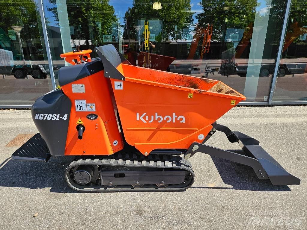 Kubota KC 70 Statybiniai savivarčiai sunkvežimiai