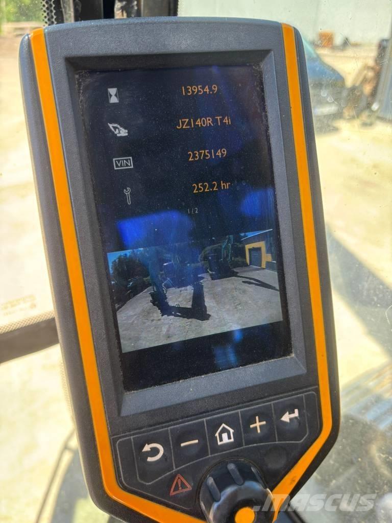 JCB JZ 140 LC Vikšriniai ekskavatoriai