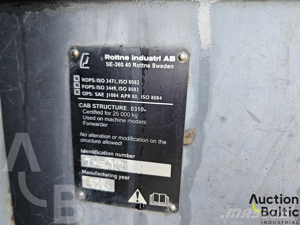 Rottne F10 Naudoti miškovežiai (Forvarderiai)