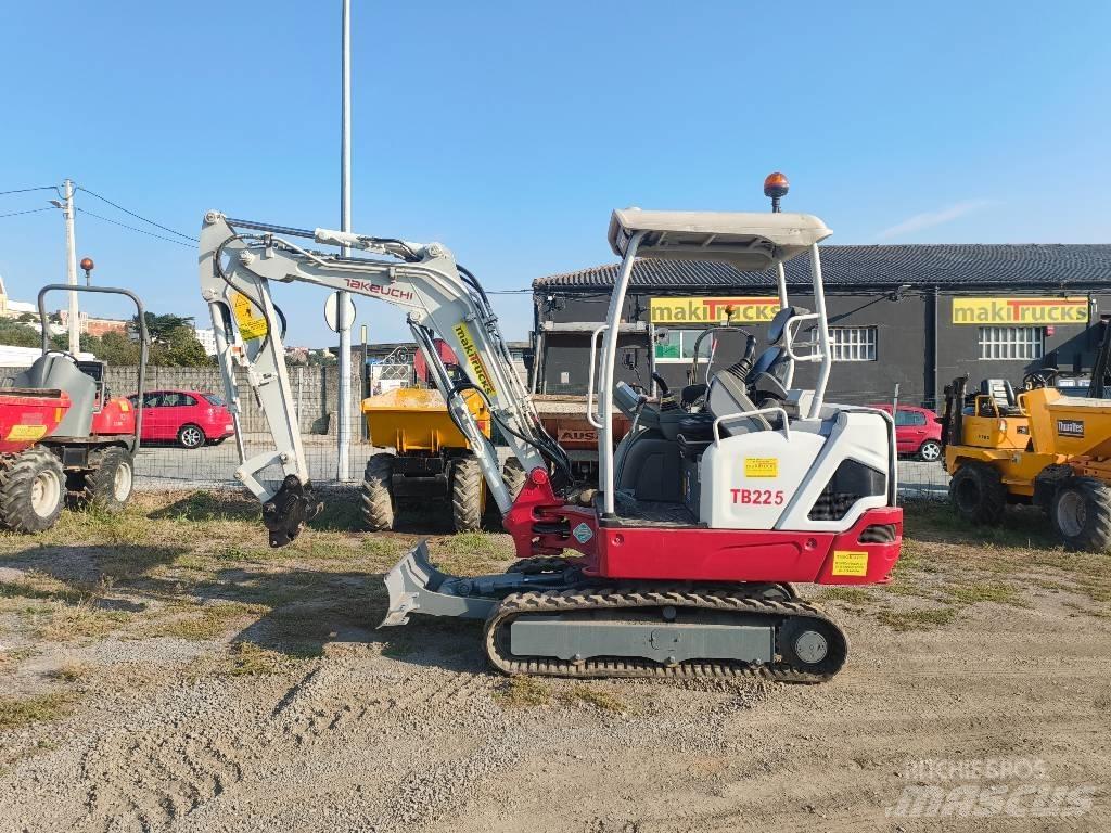 Takeuchi TB 225 Mini ekskavatoriai < 7 t