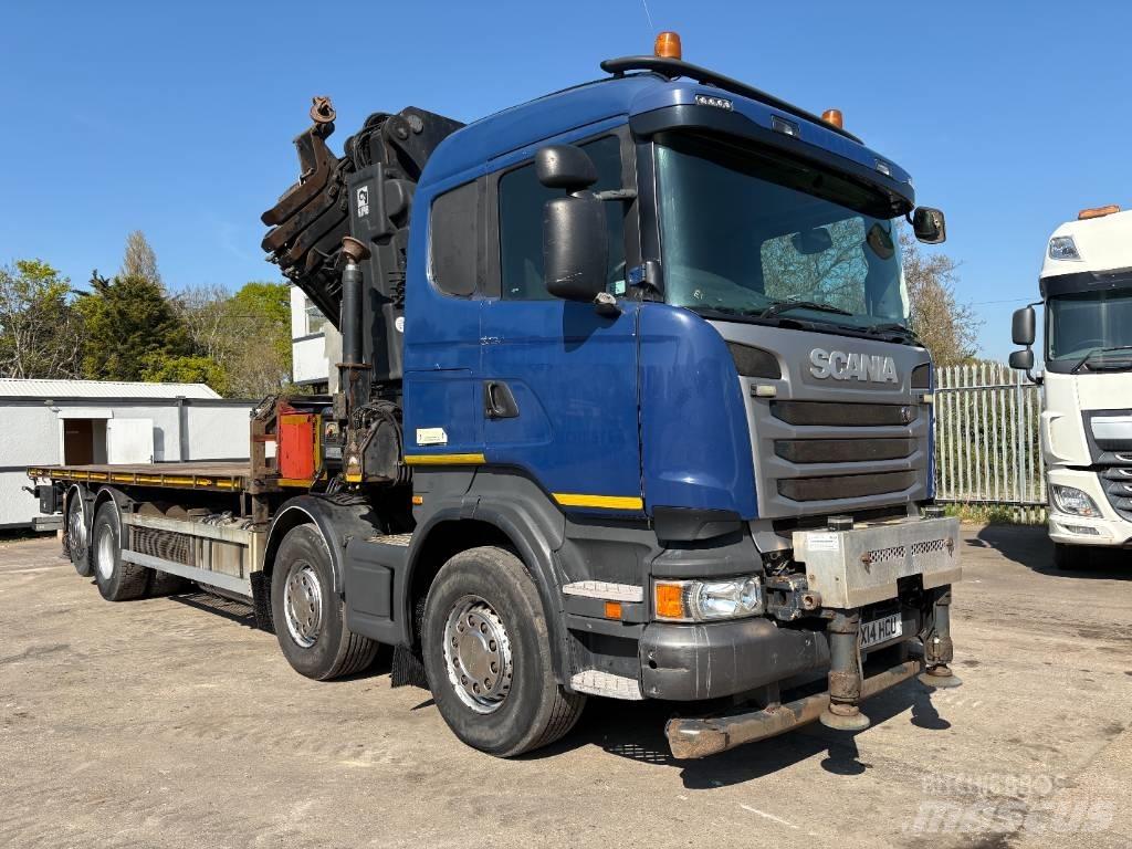 Scania R 440 Automobiliniai kranai