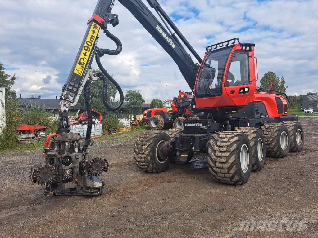 Komatsu 901 XC Miško technika (Harvesteriai)