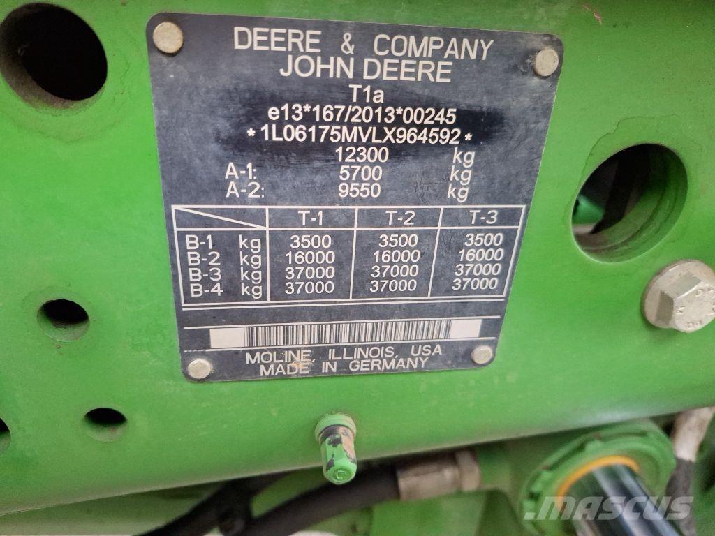 John Deere 6175M Traktoriai