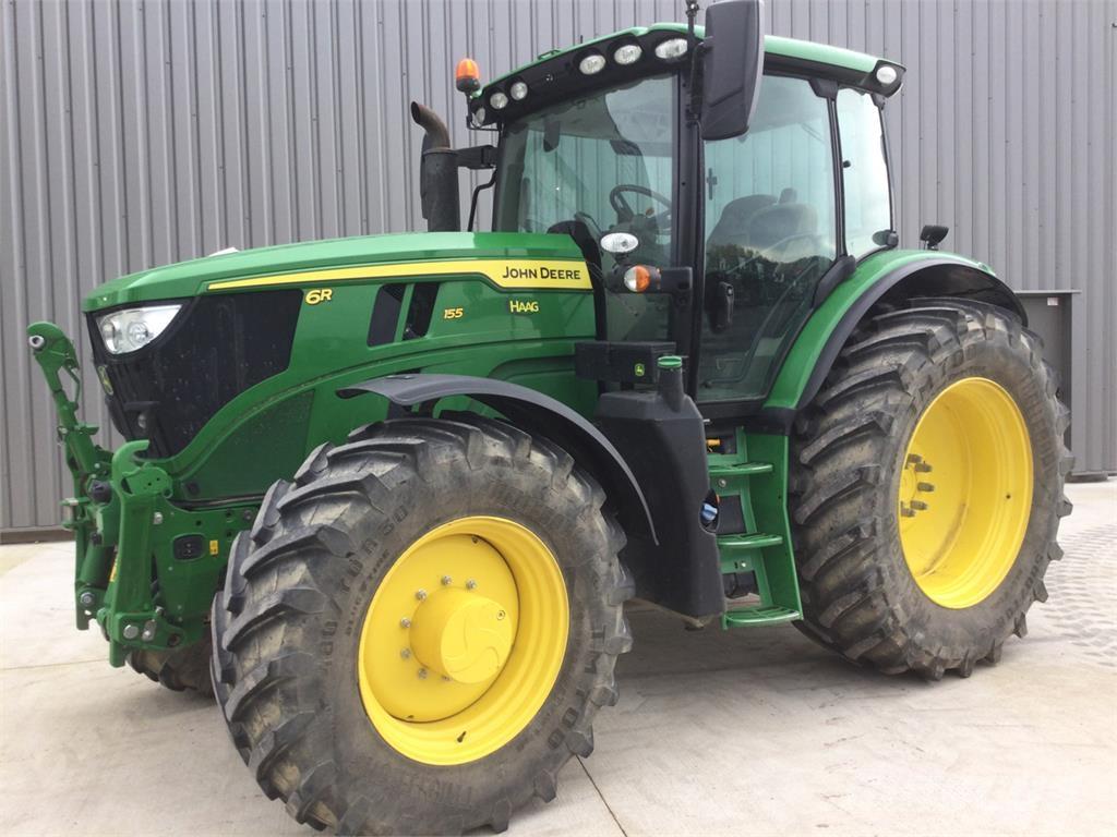 John Deere 6R155 Traktoriai