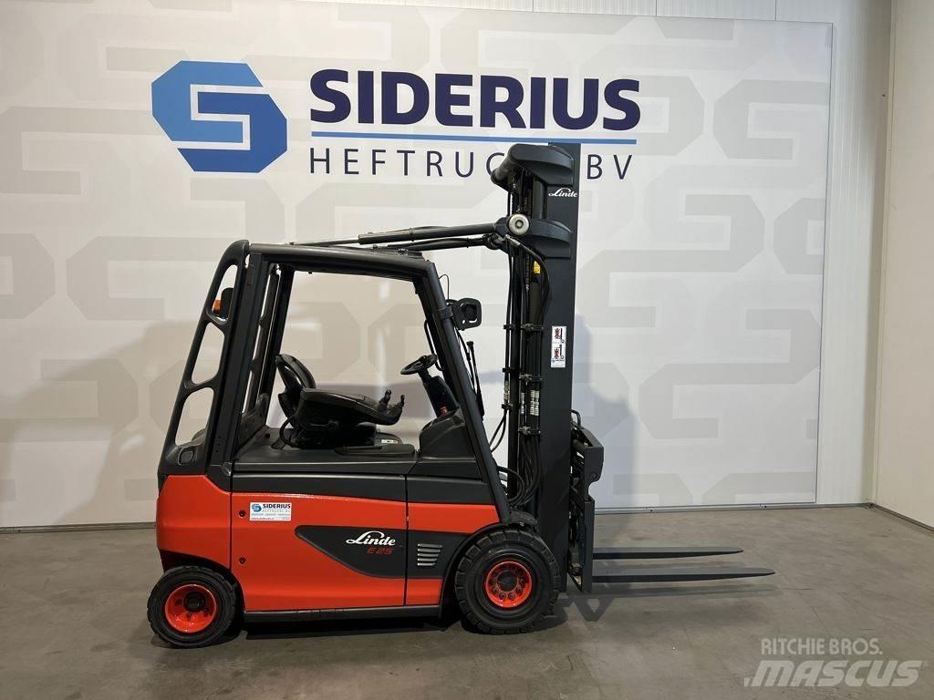 Linde E25-01 Elektriniai šakiniai krautuvai