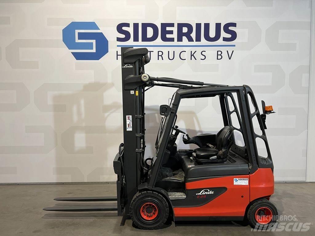 Linde E25-01 Elektriniai šakiniai krautuvai
