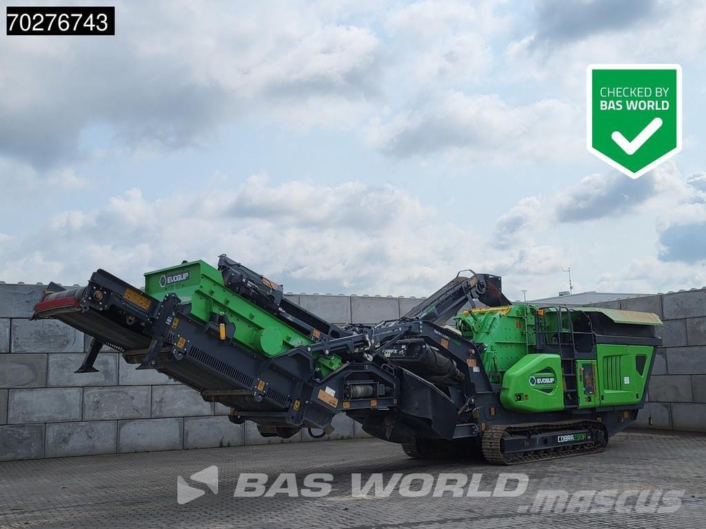 Terex Cobra 290R Mobilūs smulkintuvai