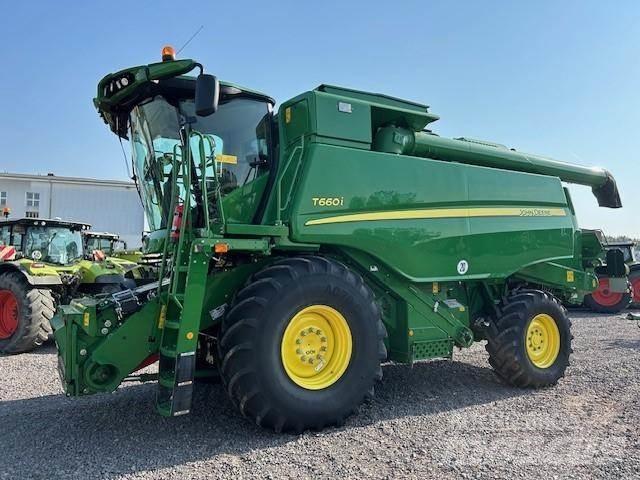 John Deere T660 i Derliaus nuėmimo kombainai