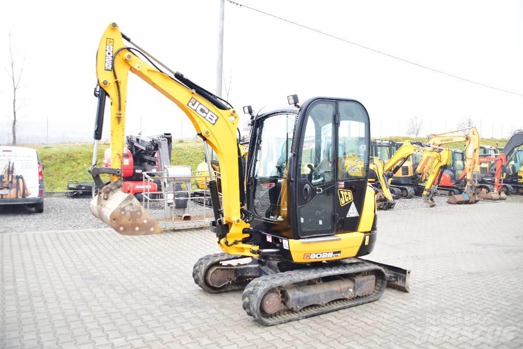 JCB 8026 CTS Mini ekskavatoriai < 7 t