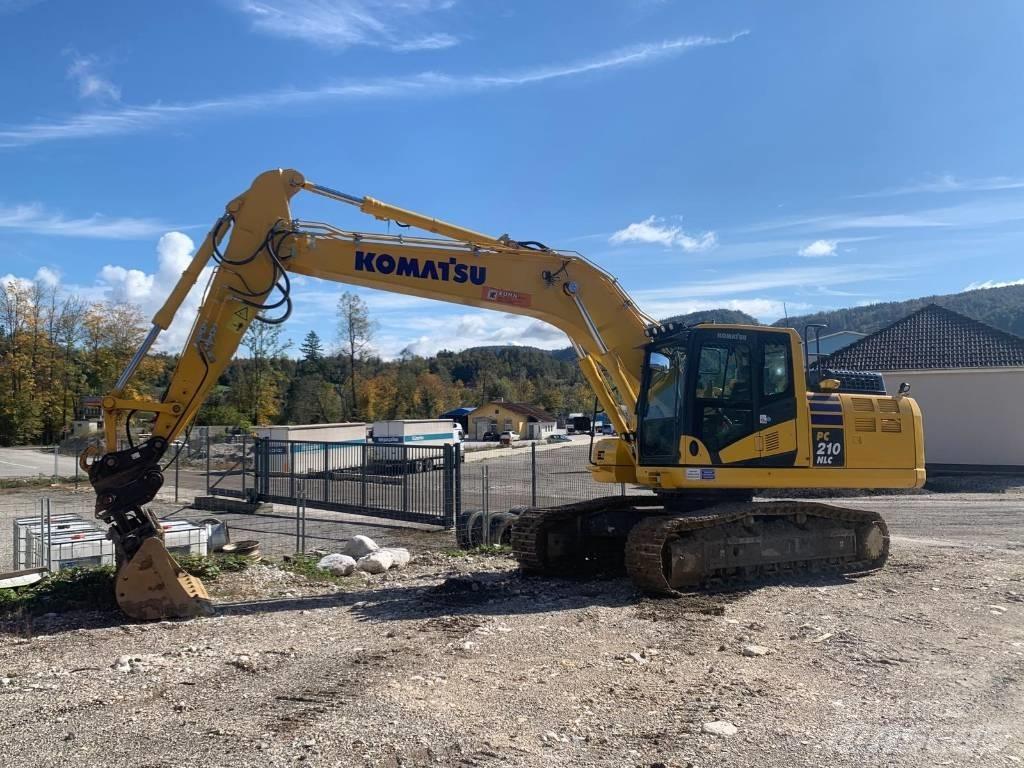 Komatsu PC 210 NLC Vikšriniai ekskavatoriai
