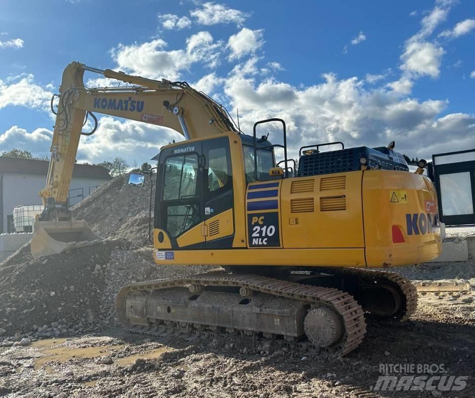 Komatsu PC 210 NLC Vikšriniai ekskavatoriai