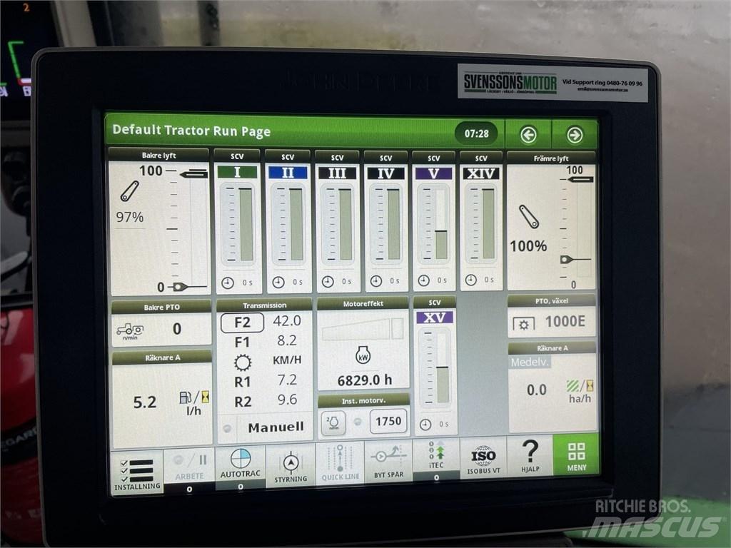 John Deere 7230R Traktoriai