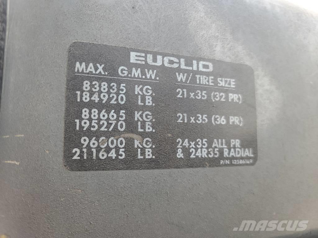 Euclid R60 Karjeriniai savivarčiai