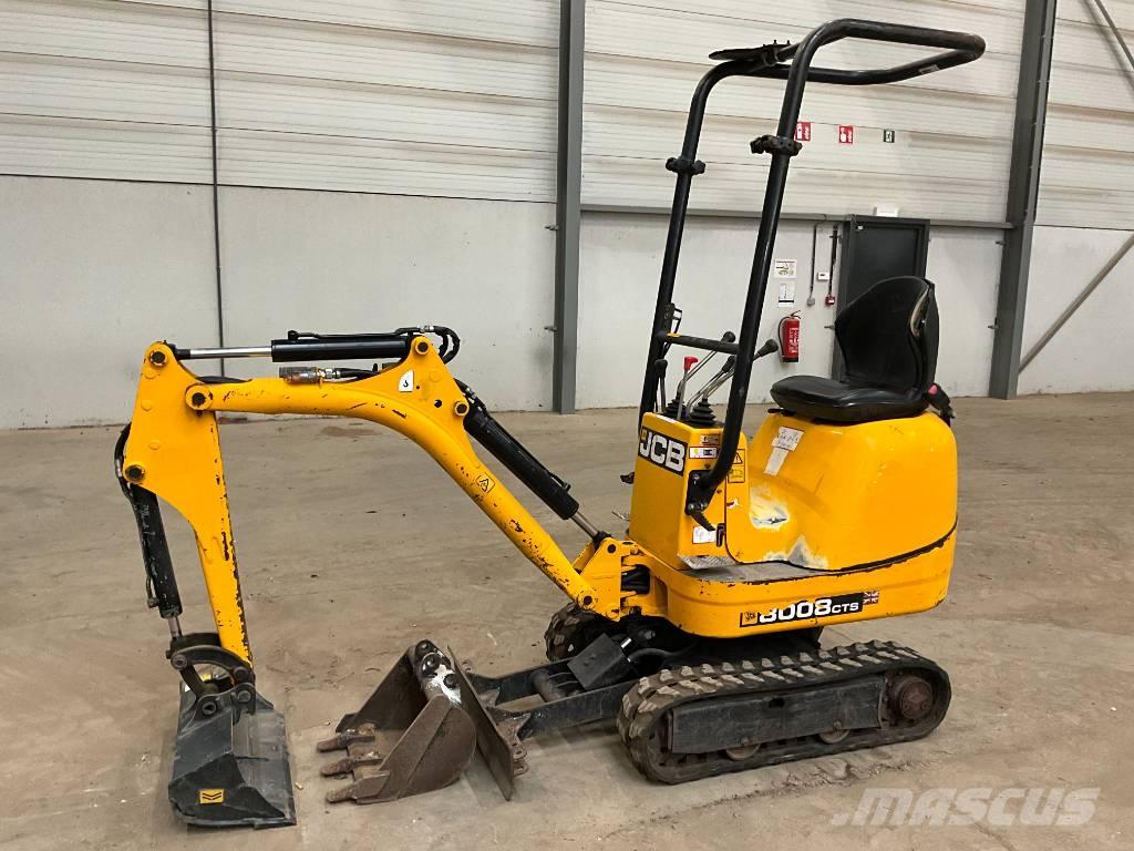 JCB 8008 Mini ekskavatoriai < 7 t