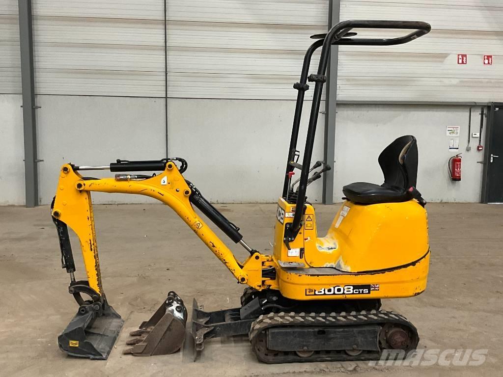 JCB 8008 Mini ekskavatoriai < 7 t