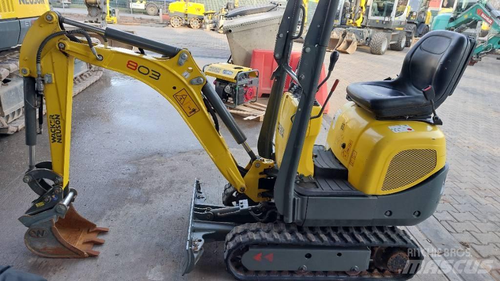 Wacker Neuson 803 Vikšriniai ekskavatoriai