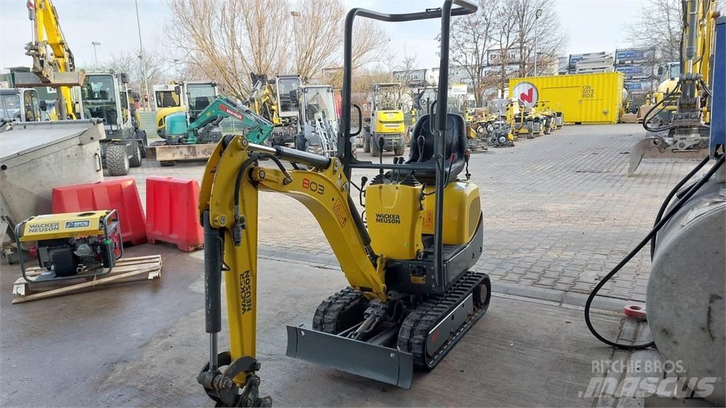 Wacker Neuson 803 Vikšriniai ekskavatoriai