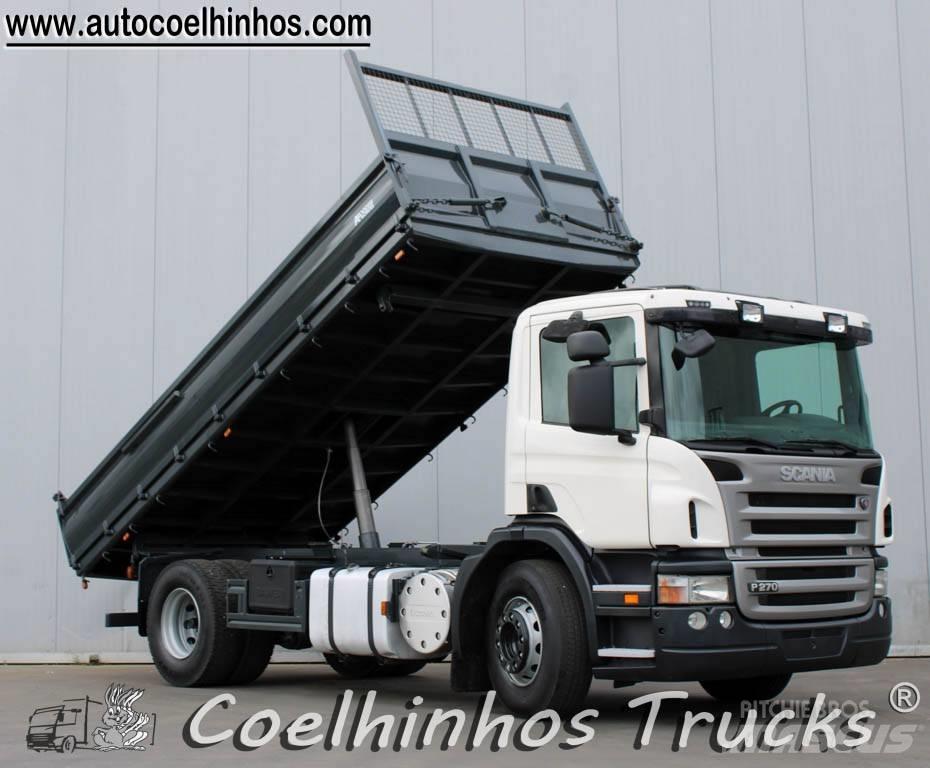 Scania P 270 Savivarčių priekabų vilkikai