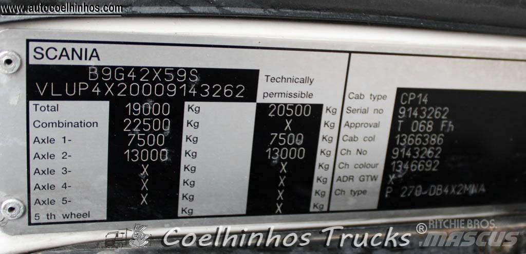 Scania P 270 Savivarčių priekabų vilkikai