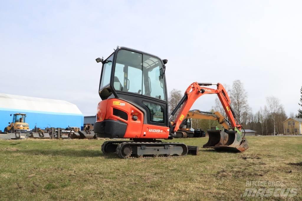 Kubota KX019-4 Mini ekskavatoriai < 7 t