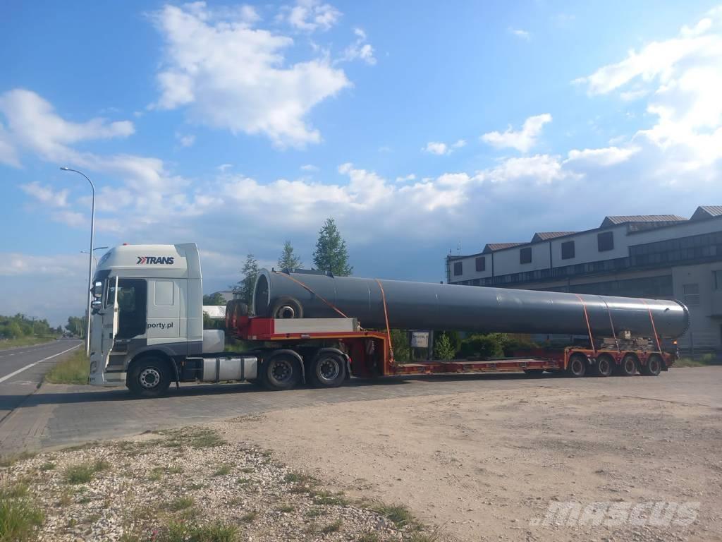 MAX Trailer tiefbett Žemo iškrovimo puspriekabės