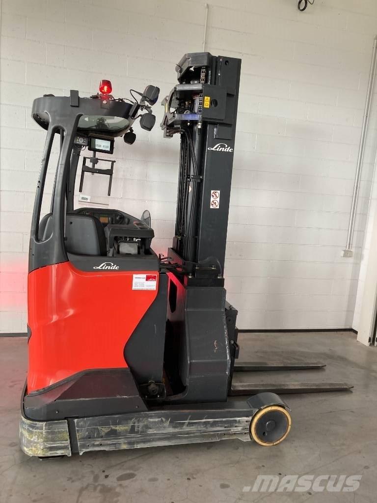 Linde R 14 Šakiniai krautuvai su prailgintu keltuvu