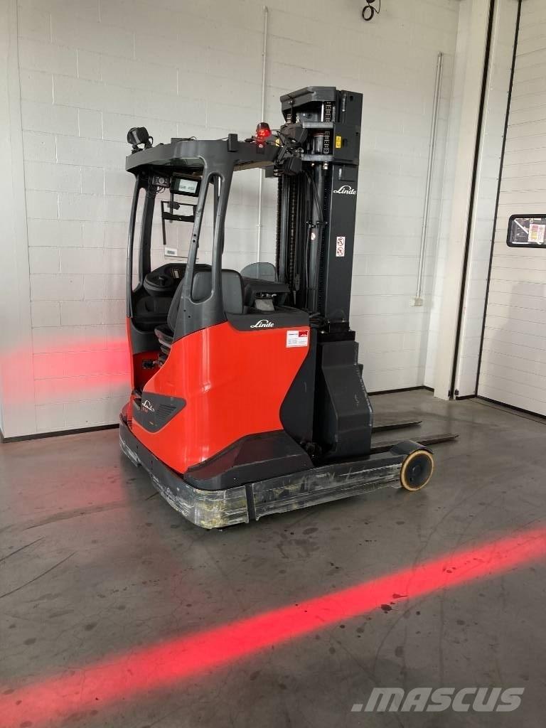 Linde R 14 Šakiniai krautuvai su prailgintu keltuvu
